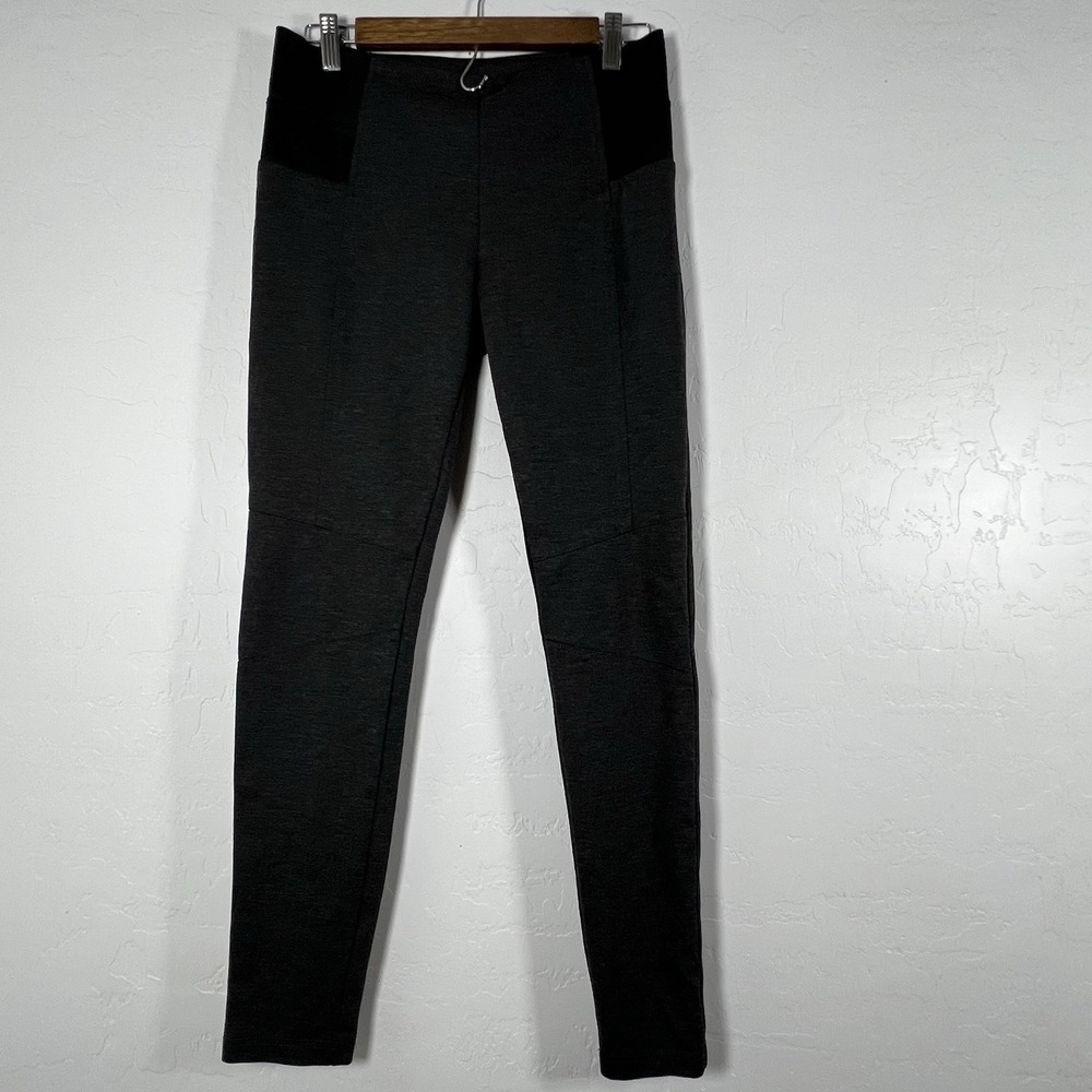 Kut From the Kloth Leggings Women's Pants Size M Gray Mid Rise Stretch